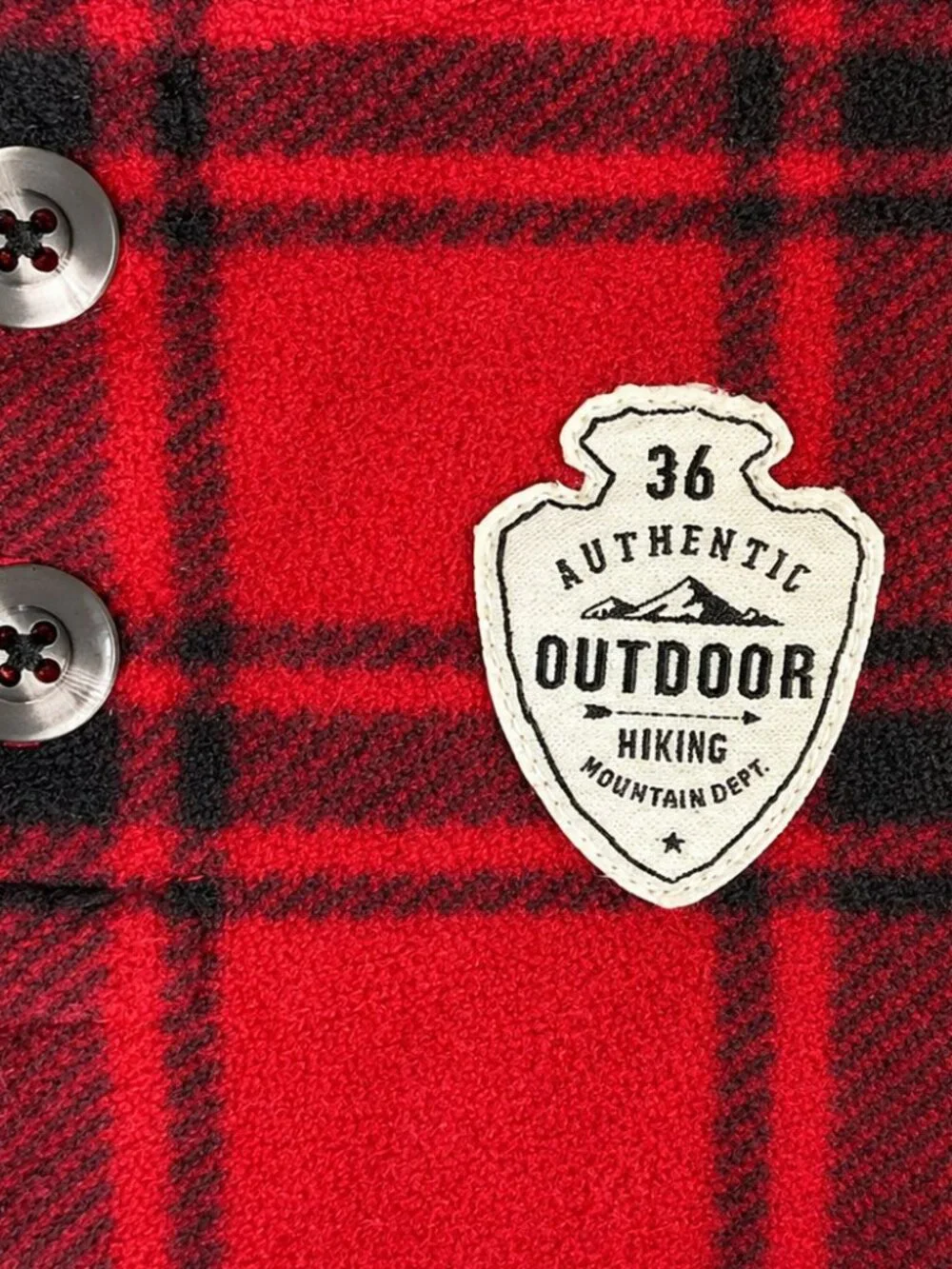 Carter's Plaid Fleece Outdoor Jumpsuit 9M Red Black